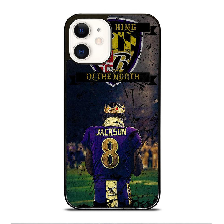 LAMAR JACKSON RAVENS iPhone 12 Case Cover