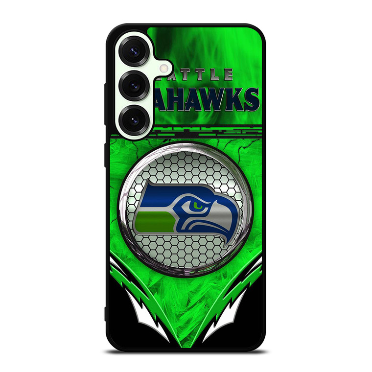SEATTLE SEAHAWKS THE BLUE WAVE Samsung Galaxy S25 Plus Case Cover