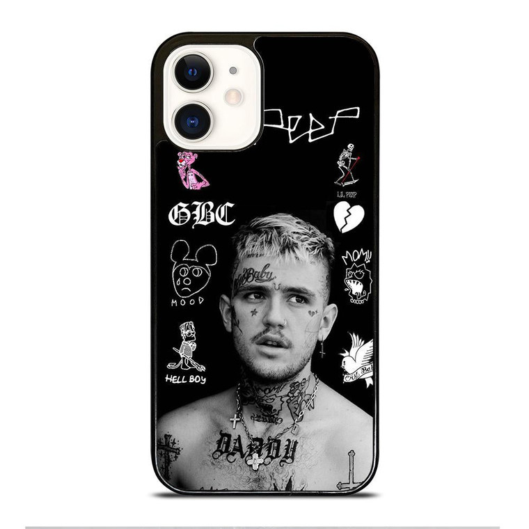 LIL PEEP RAPPER TATTOO iPhone 12 Case Cover