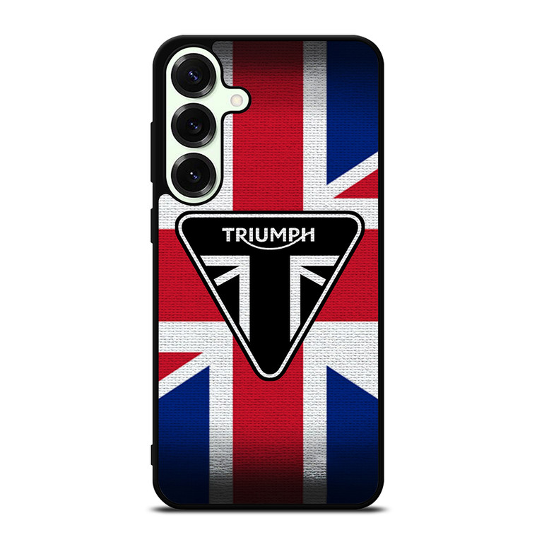 TRIUMPH MOTORCYCLE FLAG LOGO Samsung Galaxy S25 Plus Case Cover