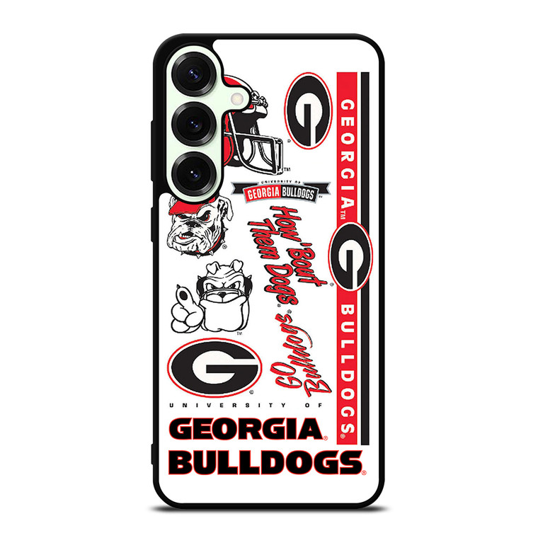UGA GEORGIA BULLDOGS COLLAGE Samsung Galaxy S25 Plus Case Cover