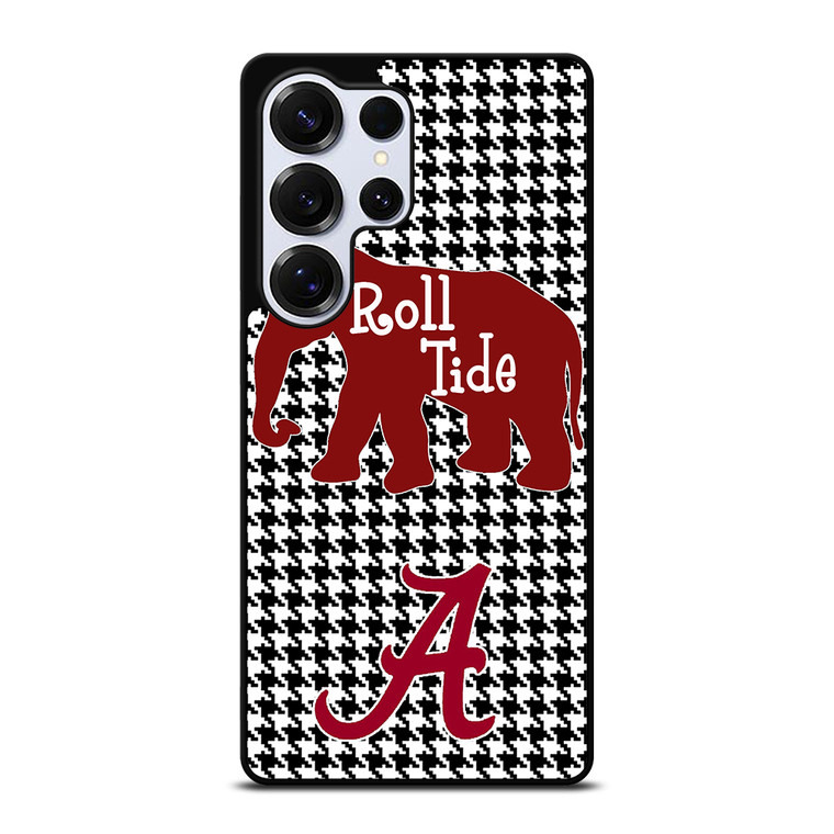 ALABAMA CRIMSON TIDE HOUNDSTOOTH Samsung Galaxy S25 Ultra Case Cover