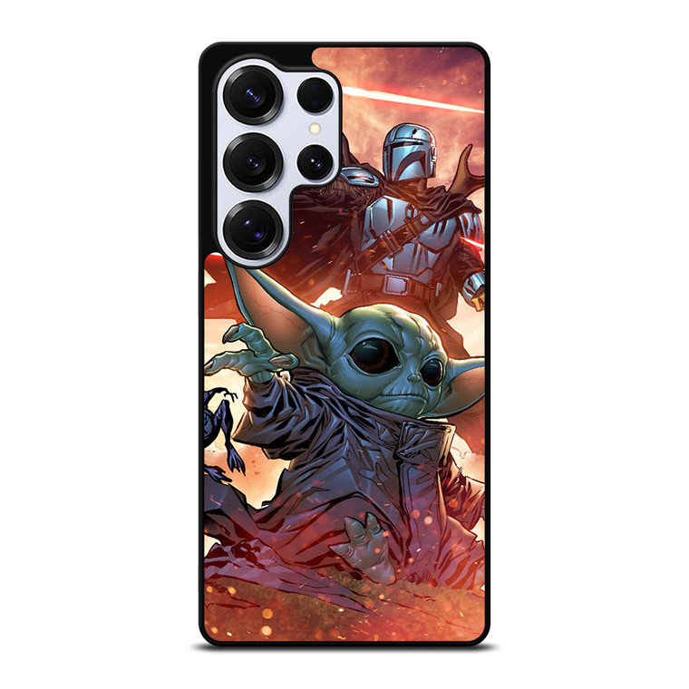 BABY YODA AND THE MANDALORIAN 2 Samsung Galaxy S25 Ultra Case Cover