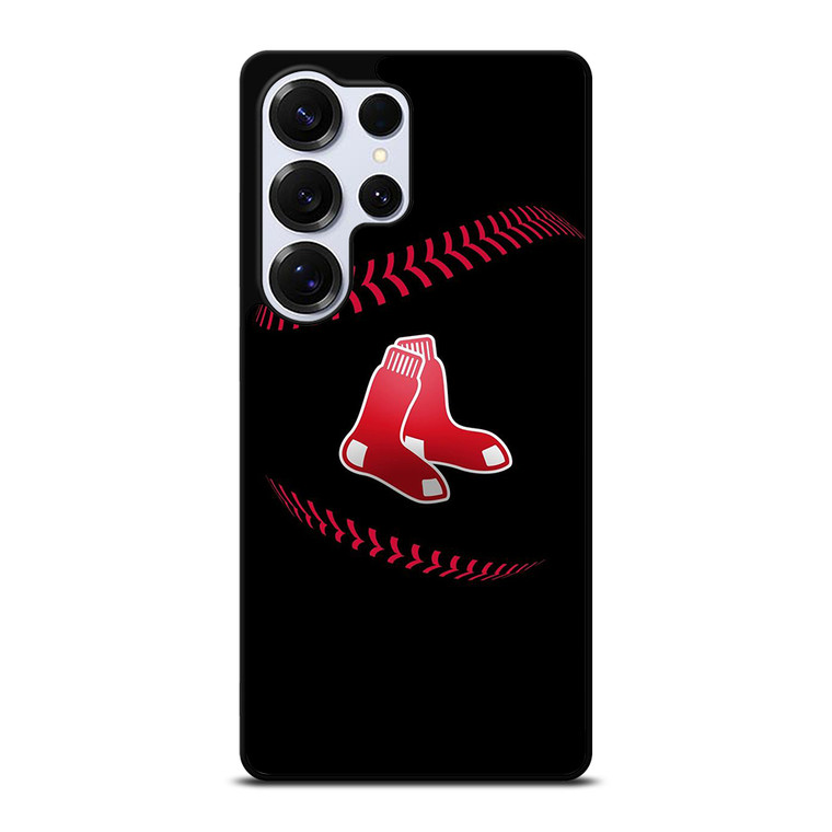 BOSTON RED SOX BLACK LOGO Samsung Galaxy S25 Ultra Case Cover