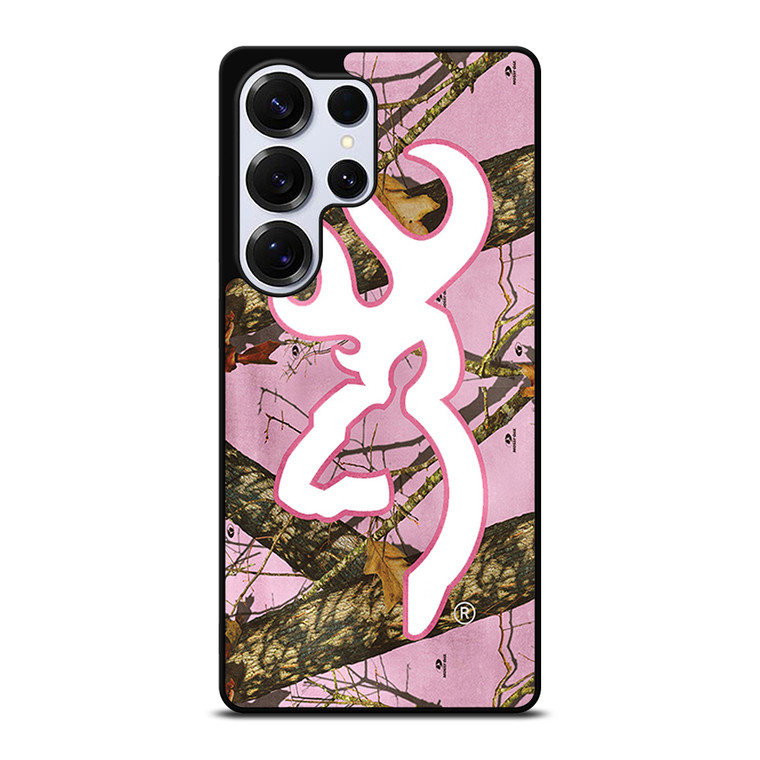 CAMO PINK BROWNING Samsung Galaxy S25 Ultra Case Cover