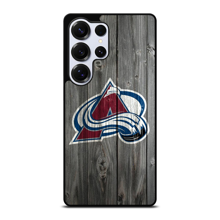 COLORADO AVALANCHE WOODEN Samsung Galaxy S25 Ultra Case Cover