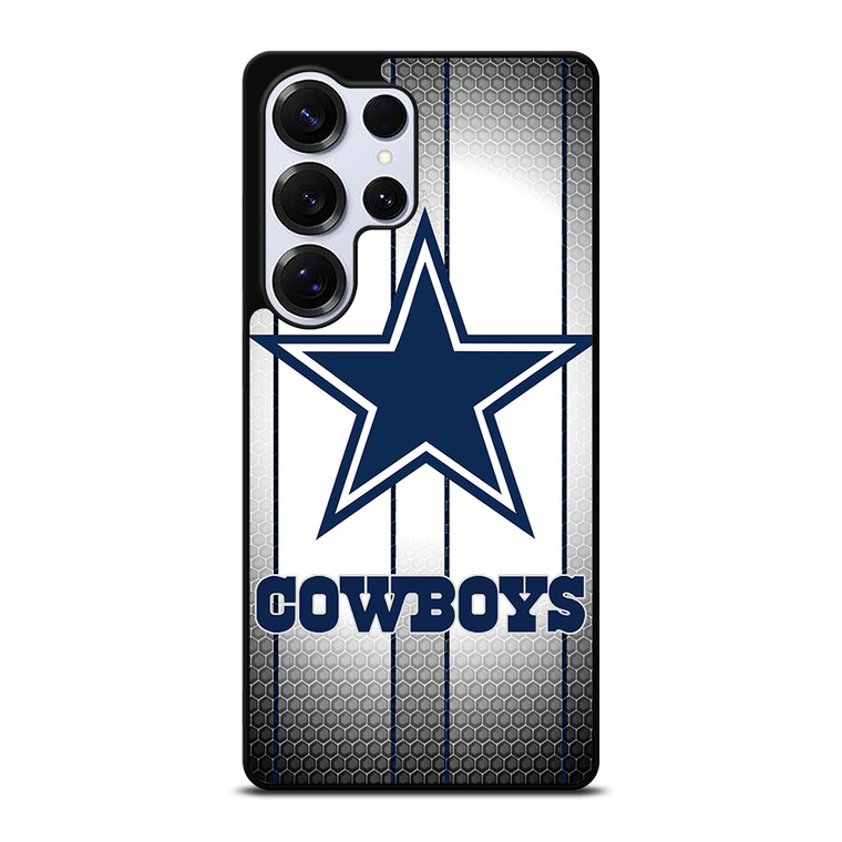 DALLAS COWBOYS SILVER METAL Samsung Galaxy S25 Ultra Case Cover