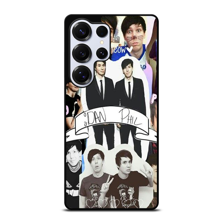 DAN AND PHIL COLLAGE Samsung Galaxy S25 Ultra Case Cover