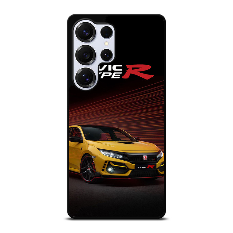 HONDA CIVIC YELLOW CAR Samsung Galaxy S25 Ultra Case Cover