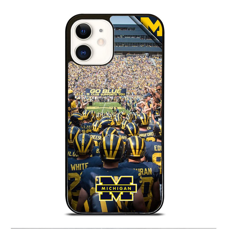 MICHIGAN WOLVERINES PRIDE iPhone 12 Case Cover