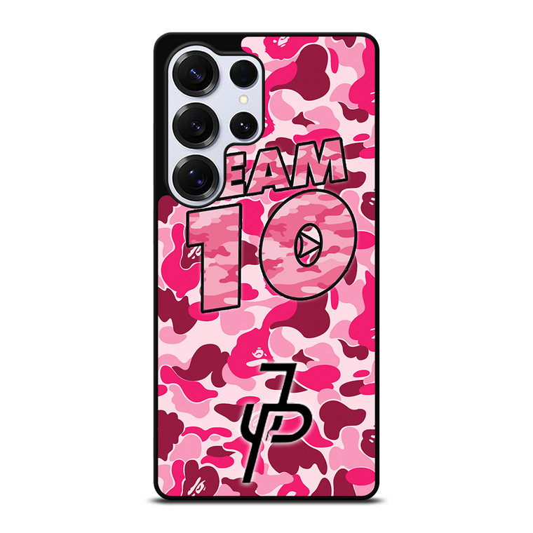 JAKE PAUL TEAM 10 PINK CAMO Samsung Galaxy S25 Ultra Case Cover
