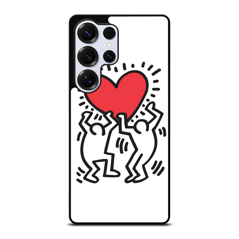 KEITH HARING LOVE 2 Samsung Galaxy S25 Ultra Case Cover