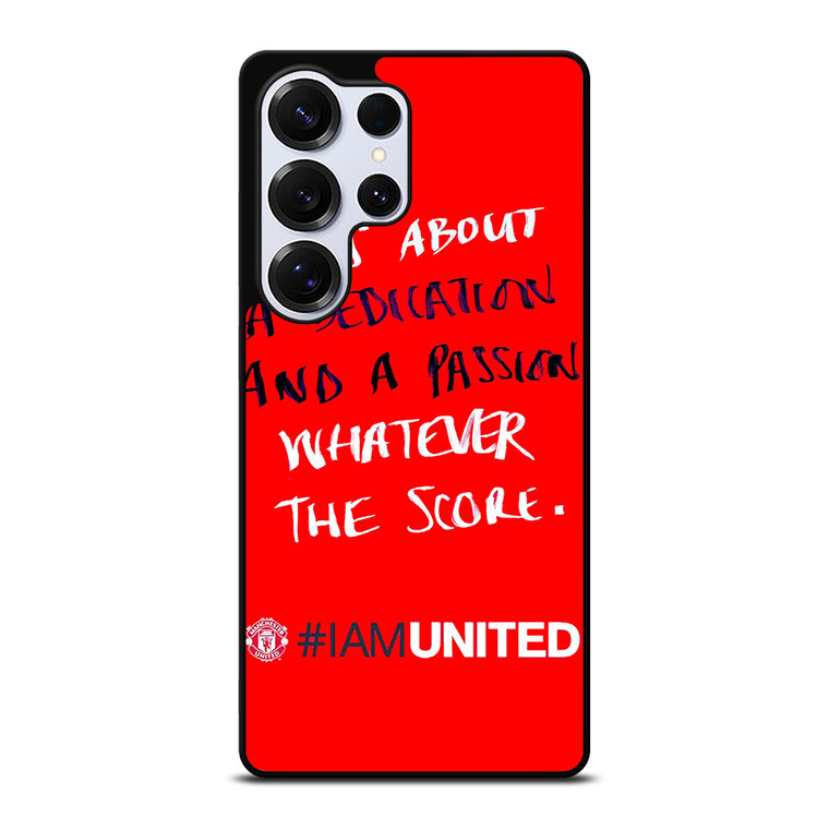 MANCHESTER UNITED I AM UNITED Samsung Galaxy S25 Ultra Case Cover