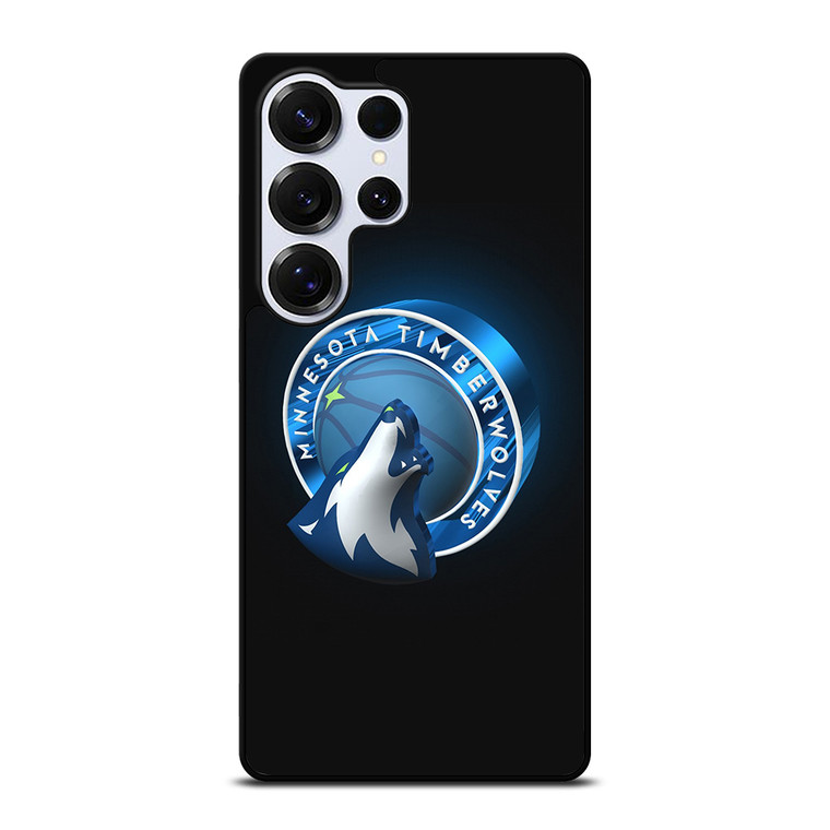 MINNESOTA TIMBERWOLVES 3D LOGO Samsung Galaxy S25 Ultra Case Cover MINNESOTA TIMBERWOLVES 3D LOGO Samsung Galaxy S25 Ultra Case Cover