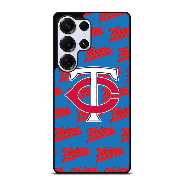 MINNESOTA TWINS MLB LOGO Samsung Galaxy S25 Ultra Case Cover