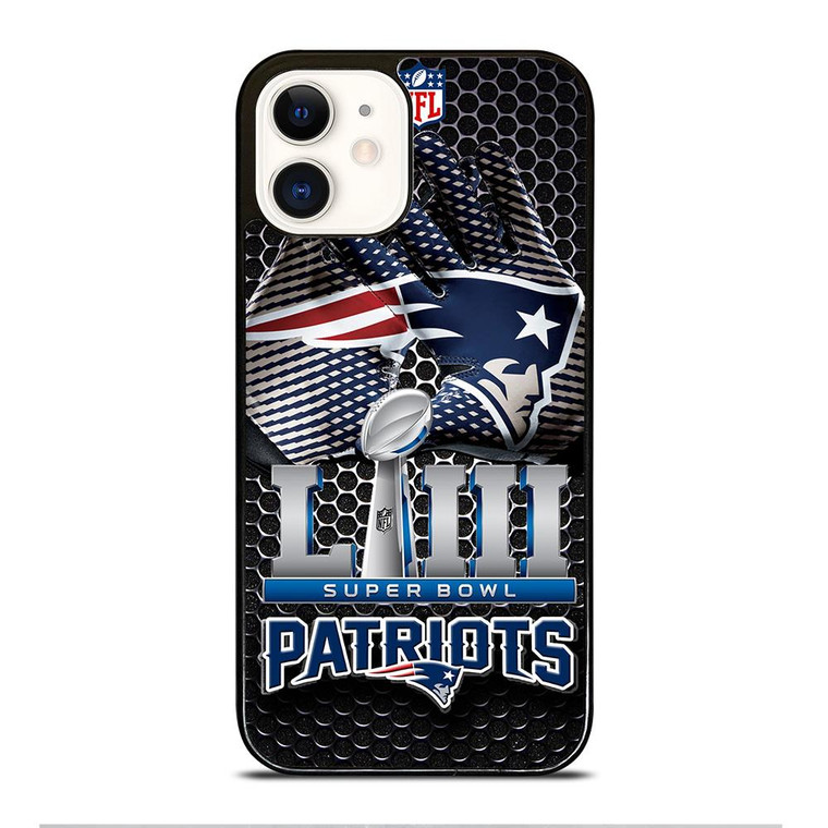 NEW ENGLAND PATRIOTS LIII CHAMP iPhone 12 Case Cover