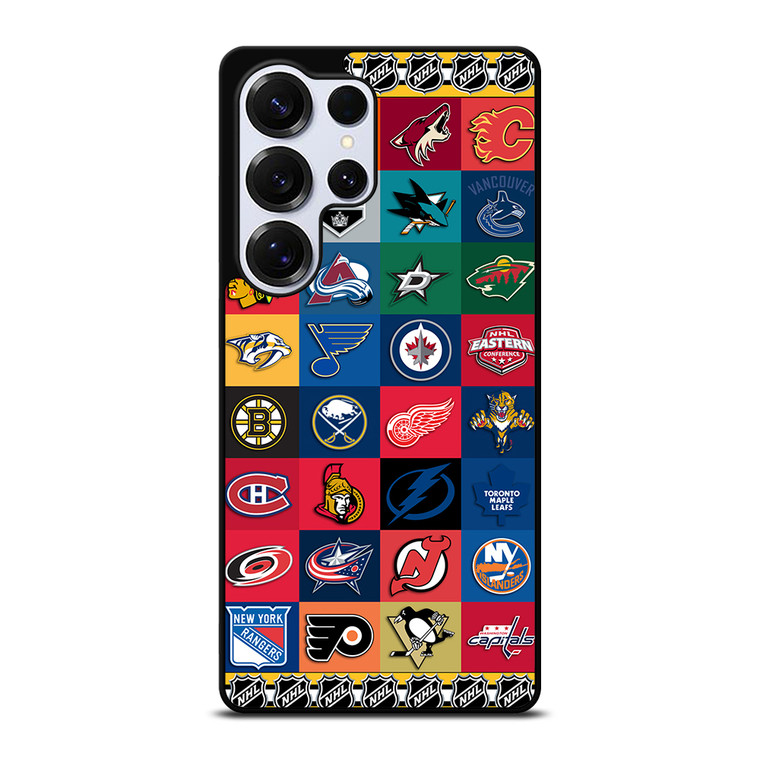 NHL ALL LOGO TEAM Samsung Galaxy S25 Ultra Case Cover