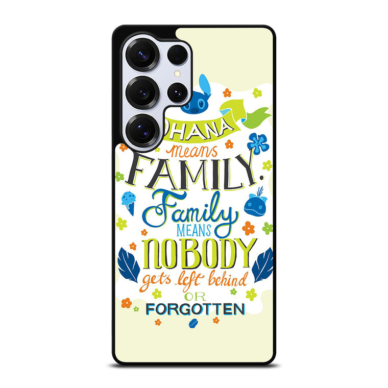 OHANA MEANS FAMILY Samsung Galaxy S25 Ultra Case Cover OHANA MEANS FAMILY Samsung Galaxy S25 Ultra Case Cover