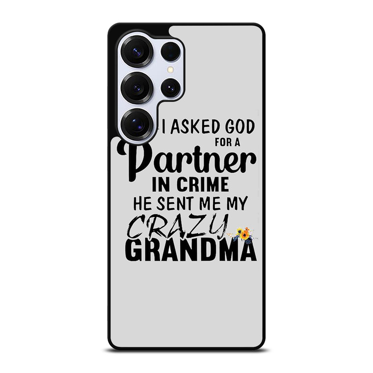 PARTNER IN CRIME GRANDMA 1 Samsung Galaxy S25 Ultra Case Cover