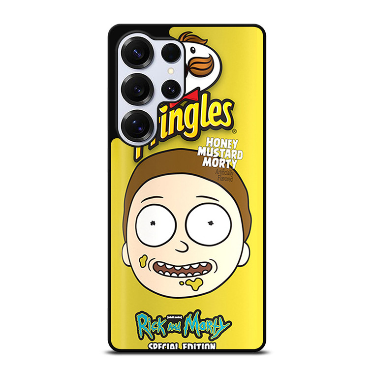 PRINGLES POTATO CHIPS RICK AND MORTY Samsung Galaxy S25 Ultra Case Cover