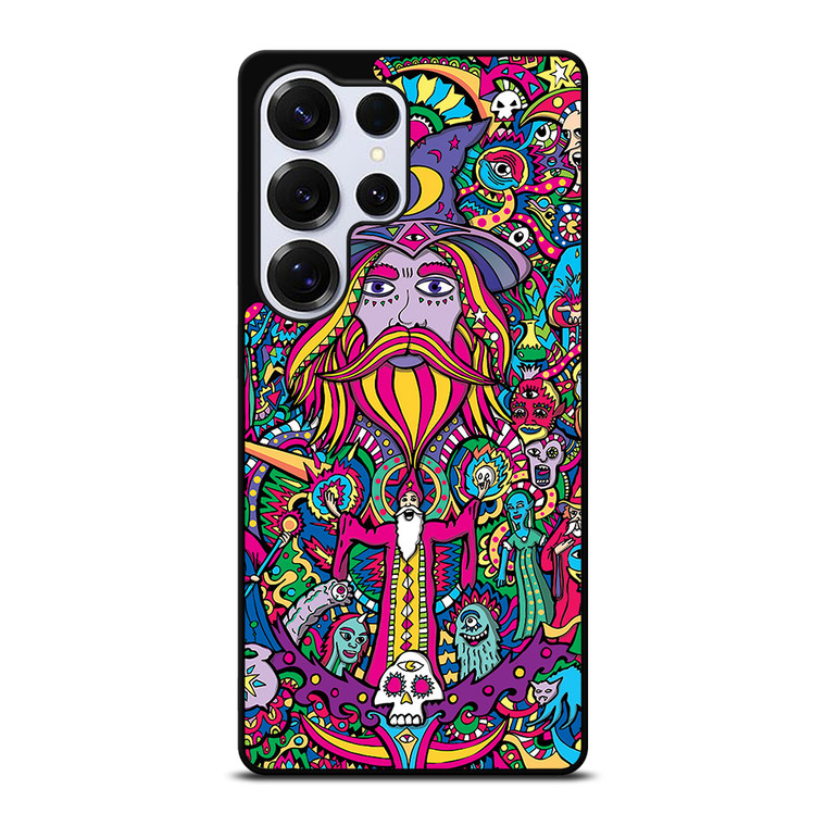 PSYCHEDELIC VISUALS WIZARD Samsung Galaxy S25 Ultra Case Cover