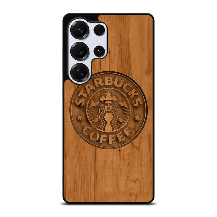 STARBUCKS COFFEE WOODEN Samsung Galaxy S25 Ultra Case Cover