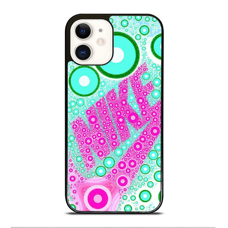 NIKE PINK DASHING iPhone 12 Case Cover