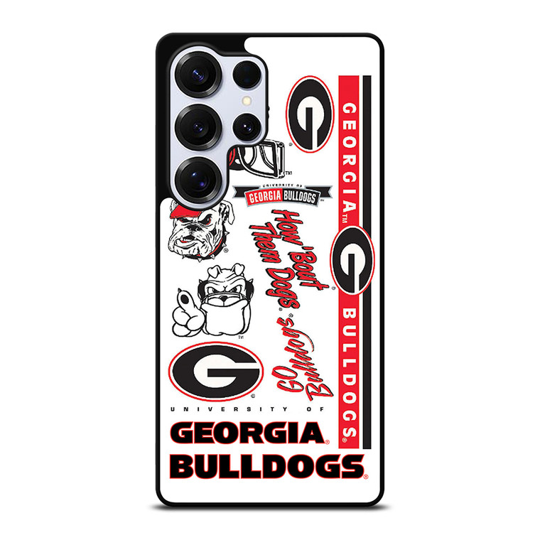 UGA GEORGIA BULLDOGS COLLAGE Samsung Galaxy S25 Ultra Case Cover