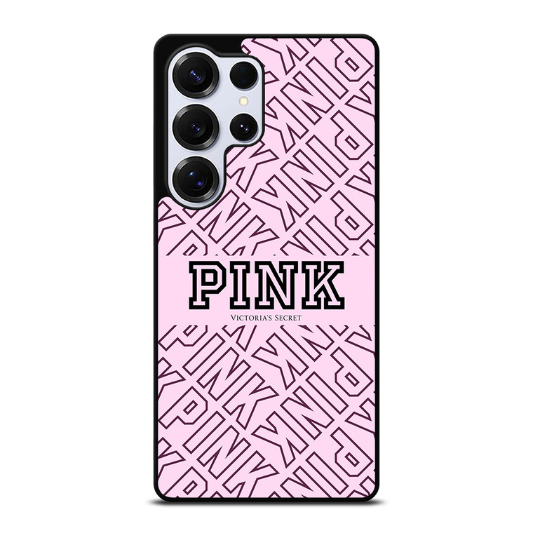 VICTORIA'S SECRET PINK LOGO PATTERN Samsung Galaxy S25 Ultra Case Cover