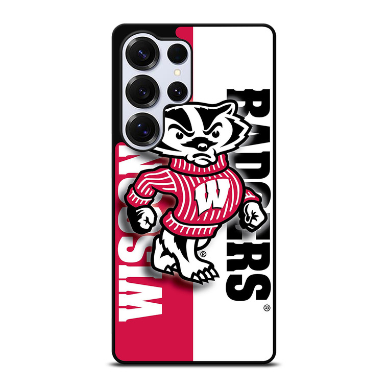 WISCONSIN BADGERS LOGO NEW Samsung Galaxy S25 Ultra Case Cover