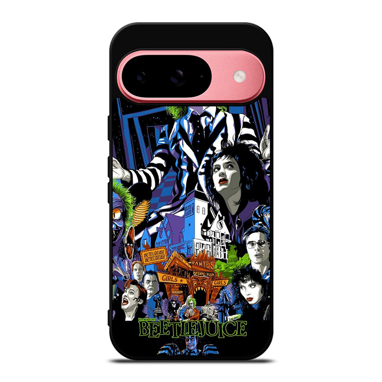 BEETLEJUICE TIM BURTON CARTOON Google Pixel 9 Case Cover