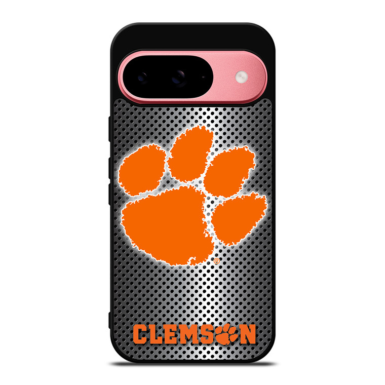 CLEMSON TIGERS METAL Google Pixel 9 Case Cover