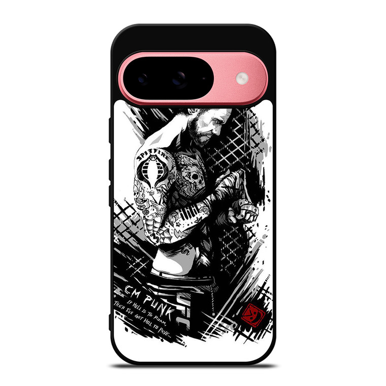 CM PUNK ART Google Pixel 9 Case Cover