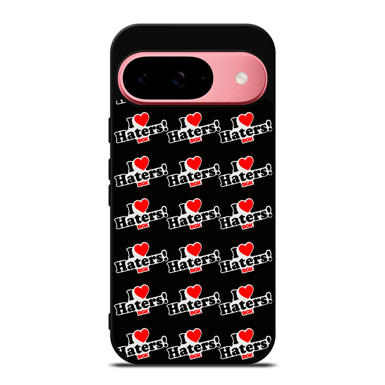 DGK I LOVE HATERS PATTERN Google Pixel 9 Case Cover
