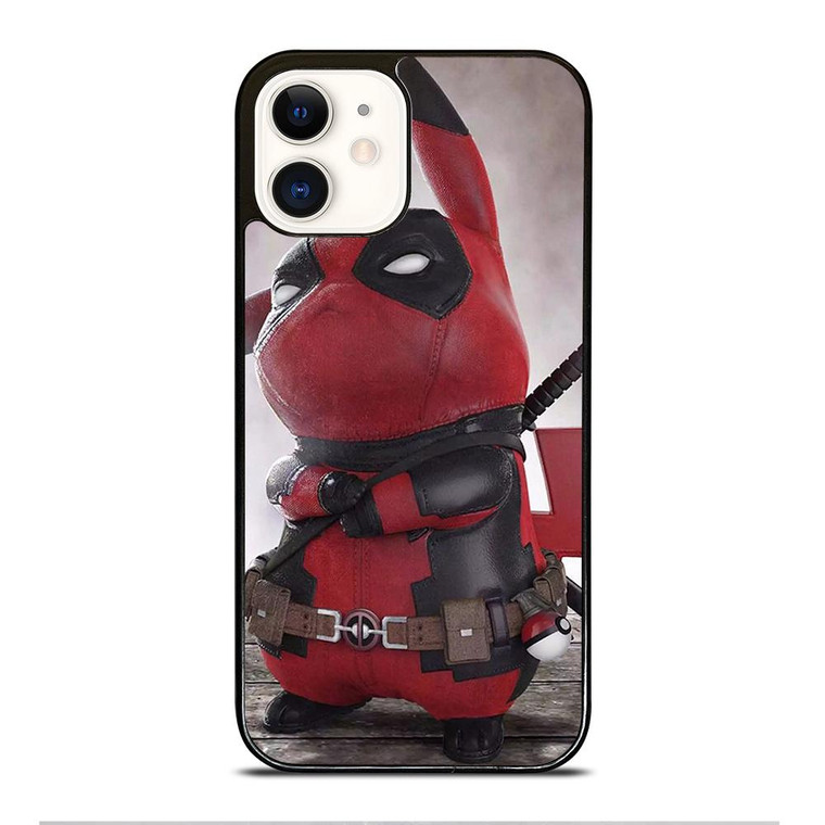 PIKACHU DEADPOOL iPhone 12 Case Cover PIKACHU DEADPOOL iPhone 12 Case Cover