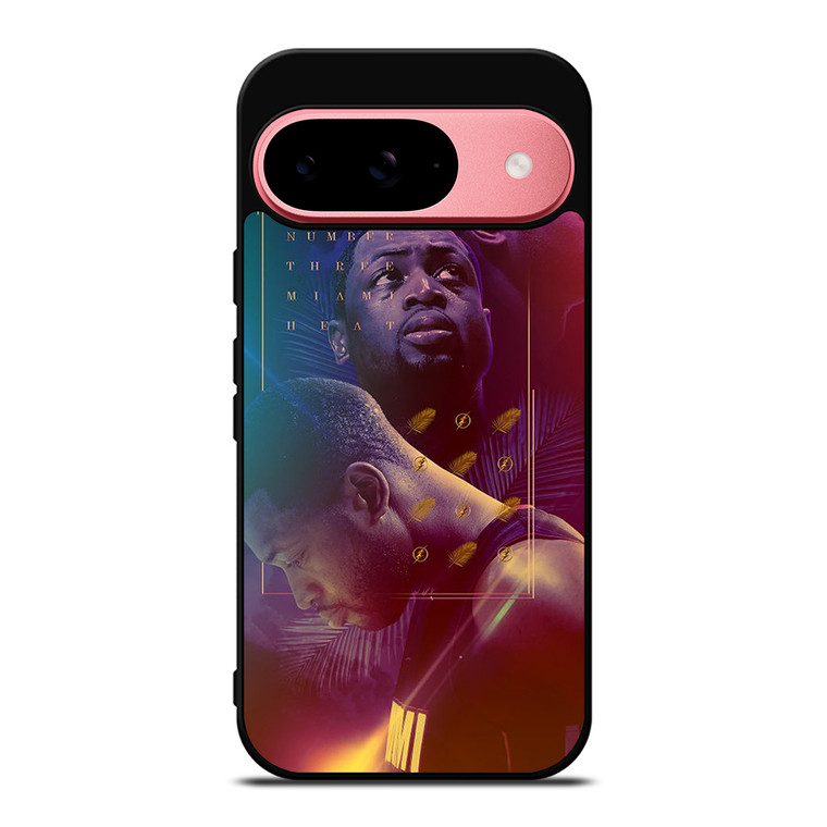 DWYANE WADE NUMBER THREE Google Pixel 9 Case Cover