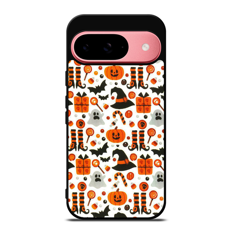 HALLOWEEN WITCH PUMPKIN PATTERN Google Pixel 9 Case Cover