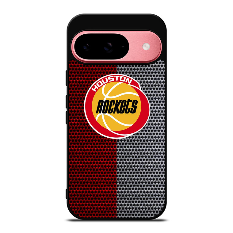 HOUSTON ROCKETS METAL LOGO Google Pixel 9 Case Cover