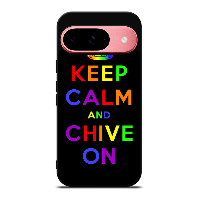 KEEP CALM AND CHIVE ON 1 Google Pixel 9 Case Cover