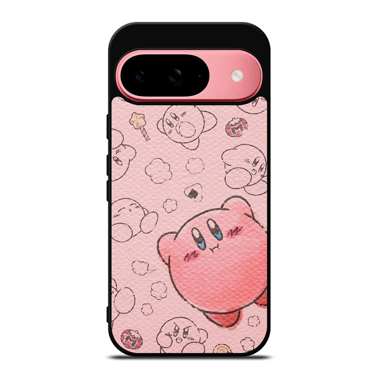 KIRBY DRAW PINK Google Pixel 9 Case Cover