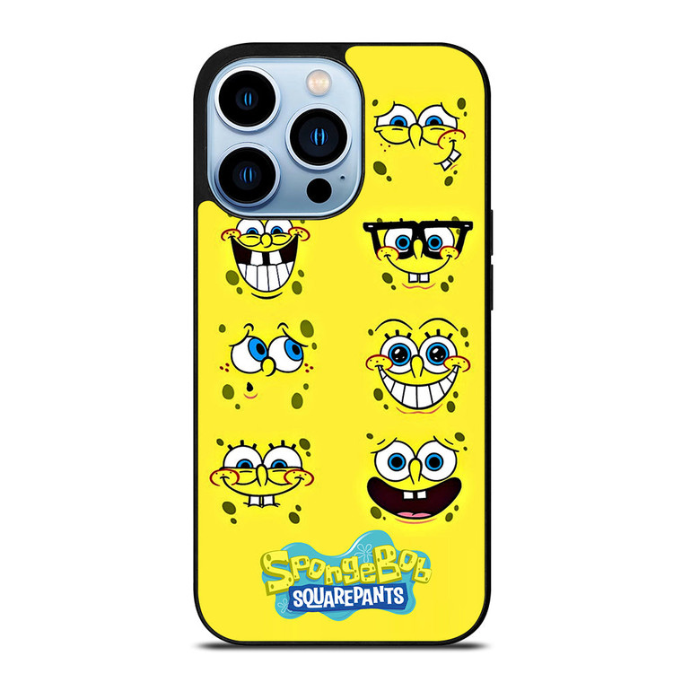SPONGEBOB SQUAREPANTS FACE iPhone 13 Pro Max Case Cover