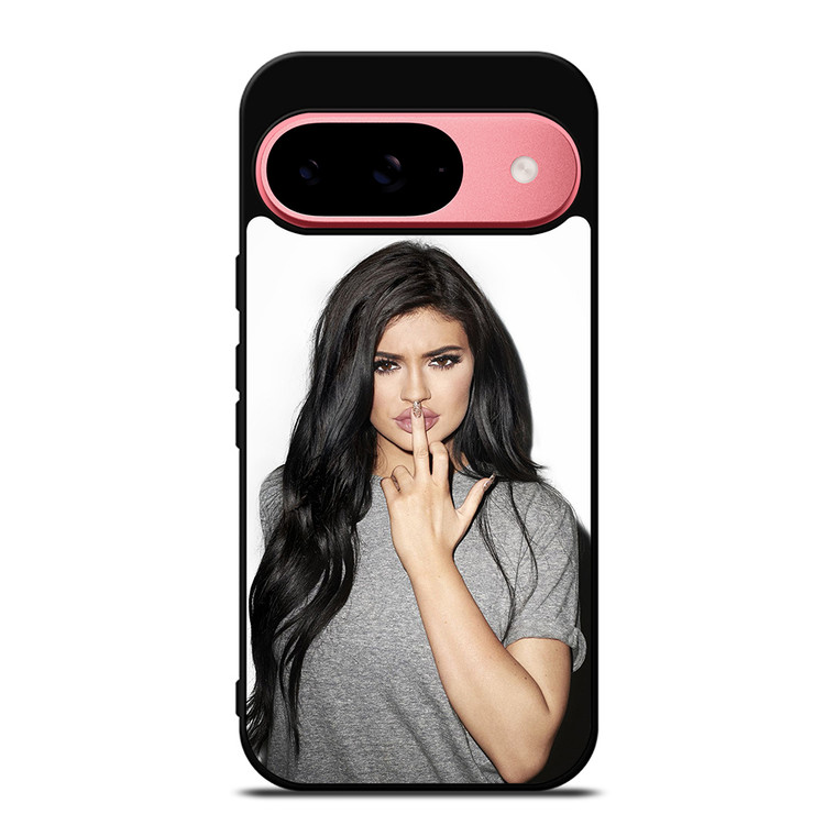KYLIE JENNER MIDDLE FINGER Google Pixel 9 Case Cover