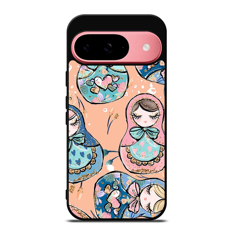 MATRYOSHKA NESTING DOLLS RUSSIAN ART 2 Google Pixel 9 Case Cover