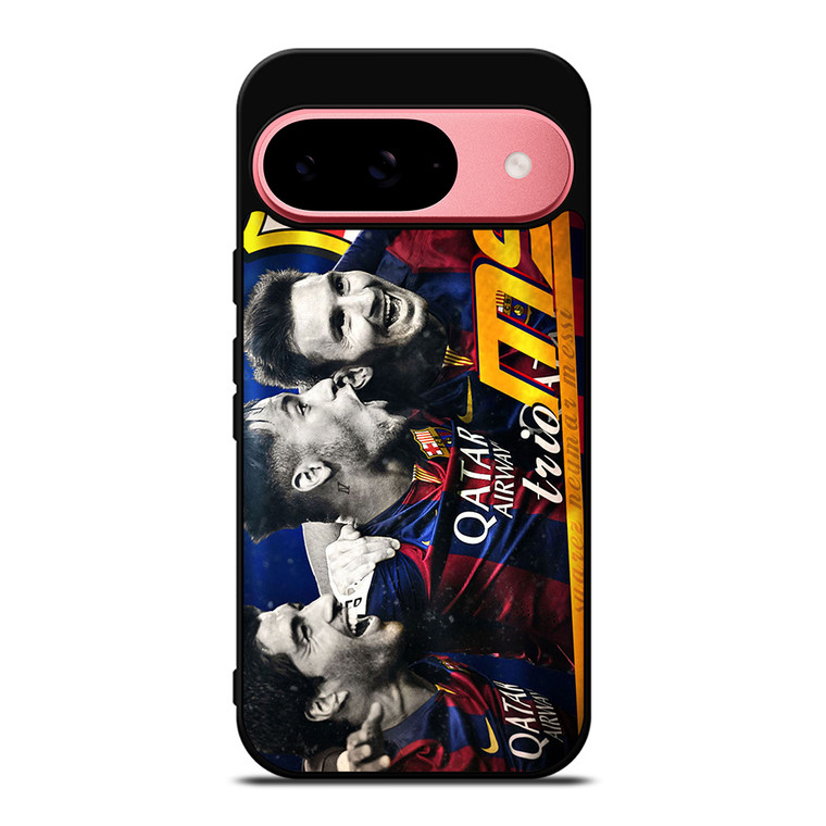 MESSI SUAREZ NEYMAR MSN 1 Google Pixel 9 Case Cover