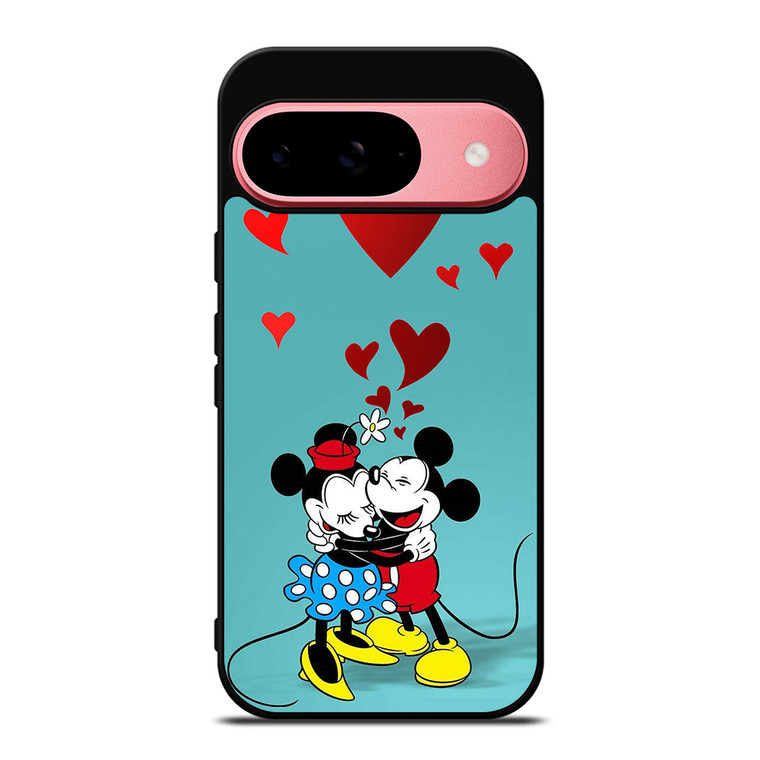 MICKEY AND MINNIE MOUSE HUG Google Pixel 9 Case Cover