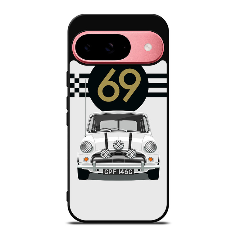MINI COOPER WHITE 69 Google Pixel 9 Case Cover