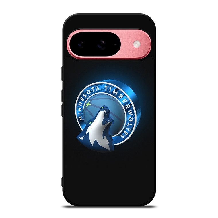 MINNESOTA TIMBERWOLVES 3D LOGO Google Pixel 9 Case Cover