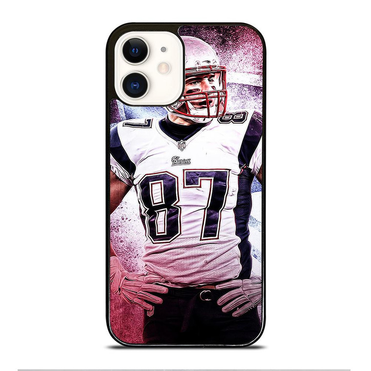 ROB GRONKOWSKI 87 PATRIOTS iPhone 12 Case Cover
