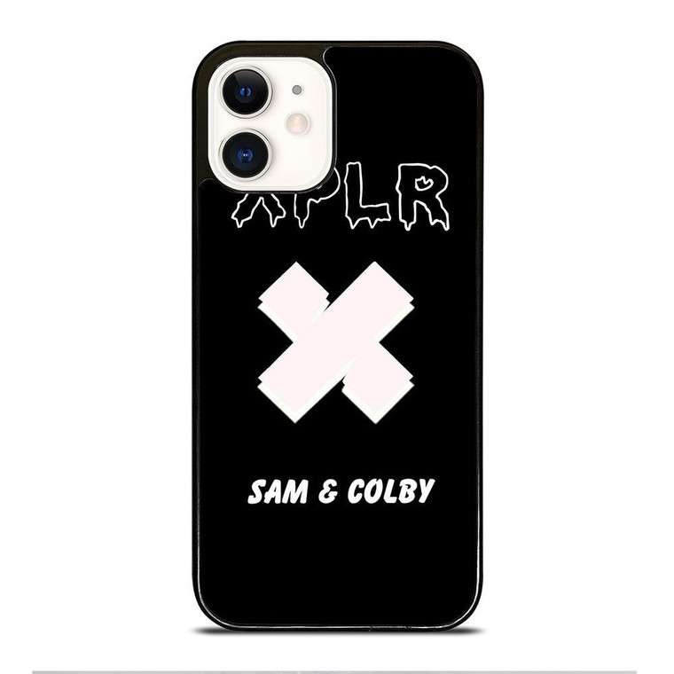 SAM AND COLBY XPLR X LOGO iPhone 12 Case Cover