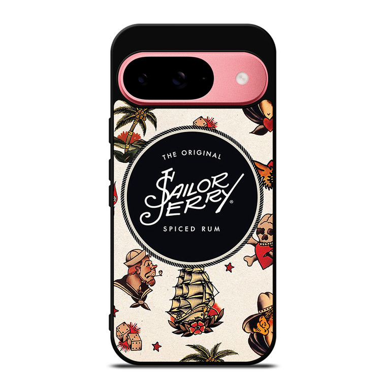 SAILOR JERRY PATTERN Google Pixel 9 Case Cover
